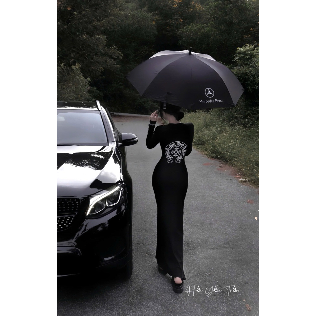 Đầm body dáng dài tôn dáng siu sang