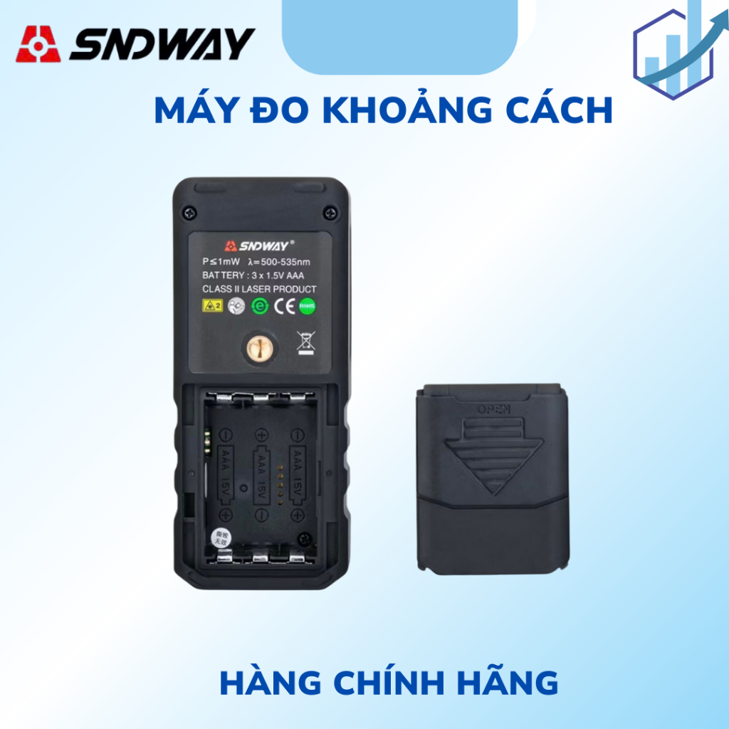 Thước đo khoảng cách bằng tia laser SW-MS50/MS70/MS100 SNDWAY