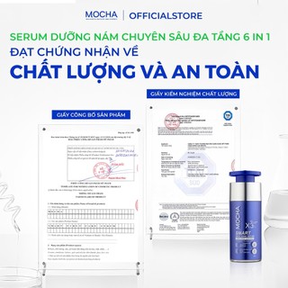 Combo Phục Hồi & Sáng Da Chuyên Sâu Mocha Cho Da Thâm Sạm, Tặng 1 Sữa Rửa Mặt Mocha 25gr