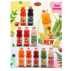 Mứt trái cây vina làm sữa chua, sinh tố chiết chai 130g