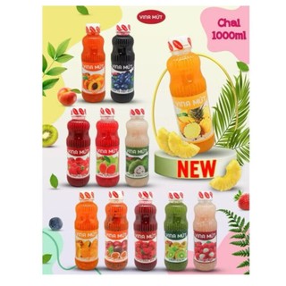 Mứt trái cây vina làm sữa chua, sinh tố chiết chai 130g