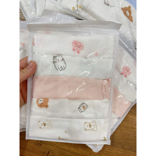 Set 5 khăn sữa sợi tre