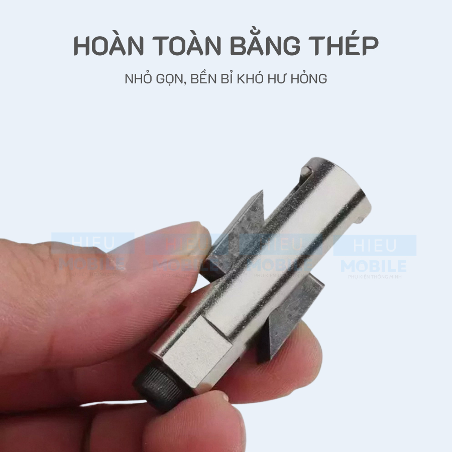 Dụng cụ lấy ren trong bị gãy, mắc kẹt trong đường ống, van vòi nước, 2 ngạnh điều chỉnh, chất liệu thép siêu bền