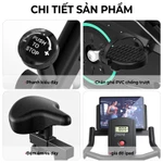 OneTwoFit Xe đạp tập thể dục bánh đà 5kg có màn hình LED và độ ồn thấp — ảnh 2