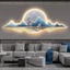 Tranh Phong Cảnh Nghệ Thuật Phong Thủy 3D LED Tráng Gương Cao Cấp - OHA Decor