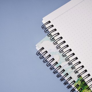 Vở Van Gogh 100GSM Chấm Dotgrid 160 Trang, Sổ Lò Xo Bullet Journal Note Planner Giấy Dày Không Bị Thấm Mực
