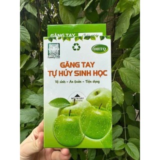 Combo 5 hộp găng tay tự hủy sinh học an toàn bảo vệ môi trường #A261