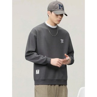 Áo Sweater Nỉ 2 Da Form Rộng Unisex Basic Họa Tiết Thêu Dễ Phối Đồ Phong Cách Streetwear S01