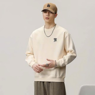 Áo Sweater Nỉ 2 Da Form Rộng Unisex Basic Họa Tiết Thêu Dễ Phối Đồ Phong Cách Streetwear S01
