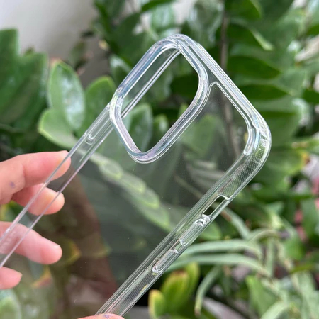 Ốp Lưng iPhone Lưng Cứng Viền Dẻo Trong Suốt Không Ố Màu Dành Cho 12 -> 17Pro Max Chính Hãng KiNGBON