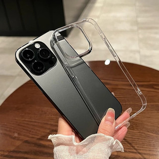 Ốp Lưng iPhone Nhựa siêu mỏng TRONG suốt chống ố vàng Chính Hãng Memumi  cho iPhone 11 -> 17 Pro Max