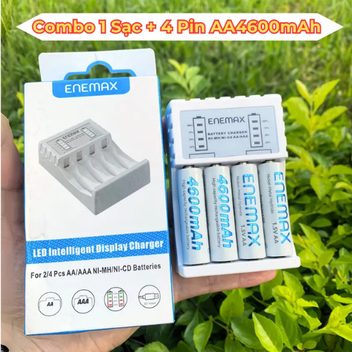 [LẺ PIN-SẠC] PIN, SẠC NHANH 1.5V, Pin Sạc Mic Hát Karaoke, Pin Điều Khiển - Pin AA 4600mAh và Pin AAA 2600mAh