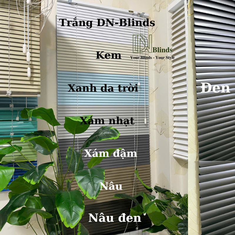 (rèm khoan) Rèm sáo nhôm dòng sơn mờ không bóng Matie. | Shopee Việt Nam