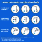 [HÀNG CHÍNH HÃNG] Bộ lọc nước tại vòi Philips AWP3753 - 02 chế độ nước, loại bỏ clo, tạp chất, kim loại nặng — ảnh 6