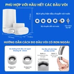 [HÀNG CHÍNH HÃNG] Bộ lọc nước tại vòi Philips AWP3753 - 02 chế độ nước, loại bỏ clo, tạp chất, kim loại nặng — ảnh 7
