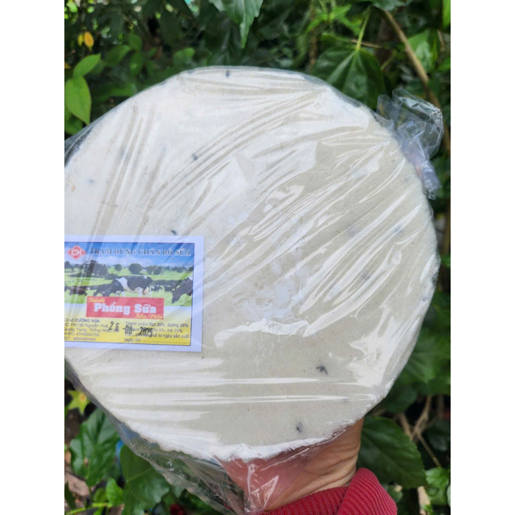 Bánh phồng sữa nước cốt dừa - 1 xấp 10 bánh.