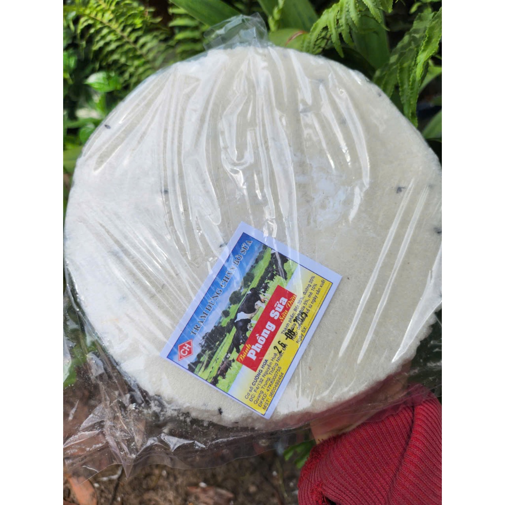 Bánh phồng sữa nước cốt dừa - 1 xấp 10 bánh.