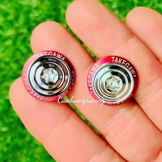 Ôc ốp pô 6li15 salaya mẫu thái inox304 kèm lông đền đỏ phụ kiện xe máy caoduongracing