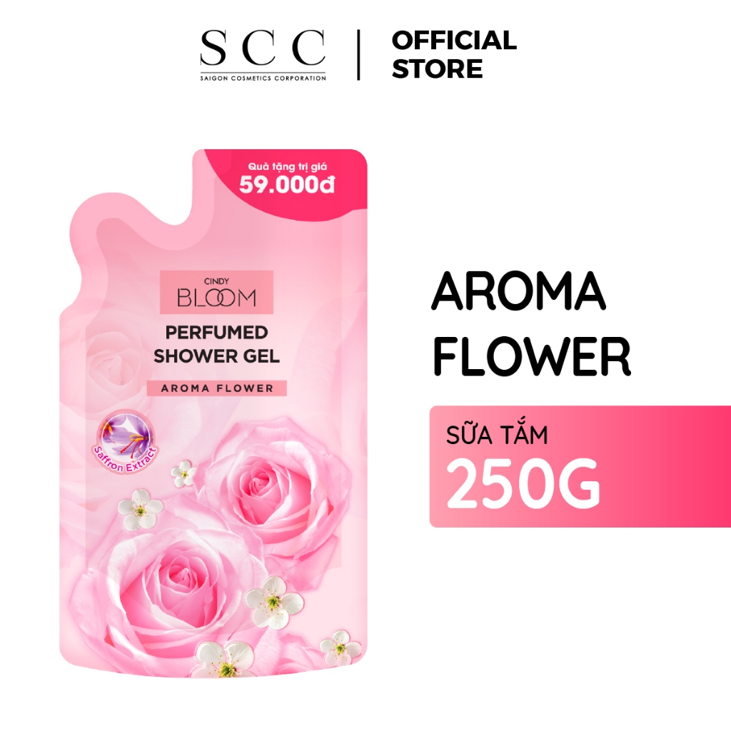 [HB GIFT] Túi Refill Sữa Tắm CINDY BLOOM 250g (mùi giao ngẫu nhiên)