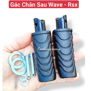 Gác chân sau loại 1 gắn cho wave s110 - wave rsx110 - wave s 110 - wave rsx 110 - Sirius, Jupiter, Ex2010 caoduongracing