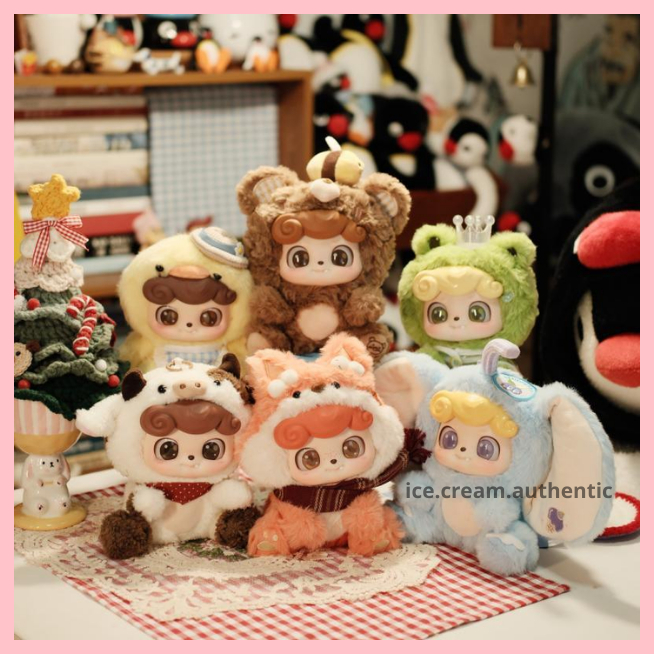 [Hỏa tốc] Blindbox QKID Animal Preschool Plush Series chính hãng
