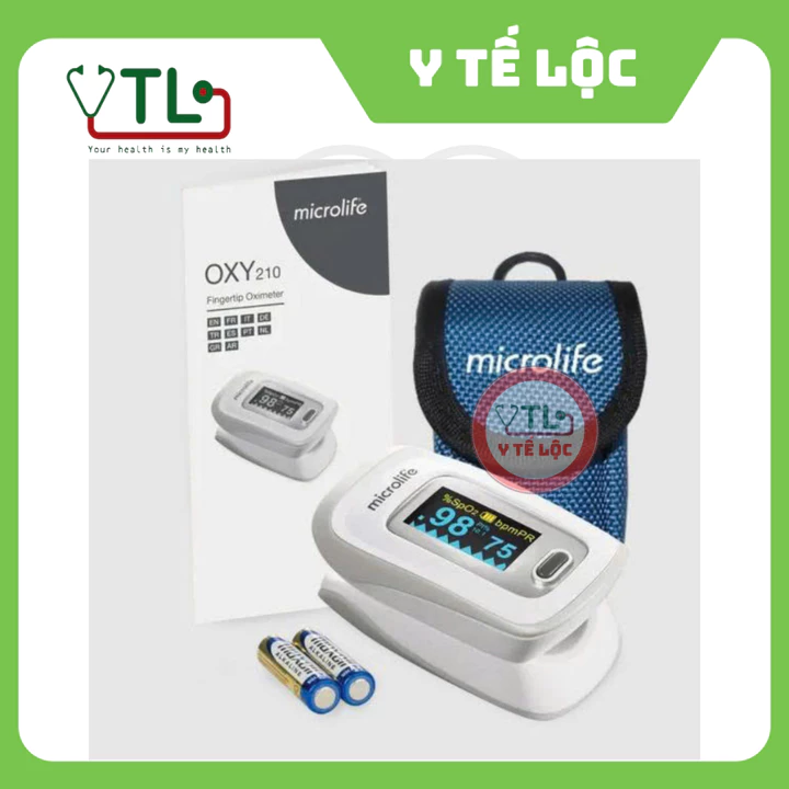 Máy đo nồng độ Oxy SPO2 Microlife OXY 210