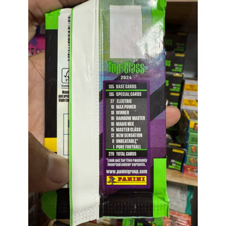 [ Pack Lẻ ] Panini Top Class 2024  Gói Thẻ Thẻ Panini Top Class ( 8 Thẻ )
