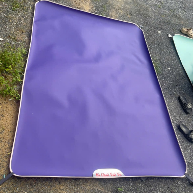 Thảm Bạt Dầy Bền 5 NĂM Dã Ngoại Camping Cắm Trại Polyester 1m4 x 2m Chống Nước TUYỆT ĐỐI, Thảm Lót Lều