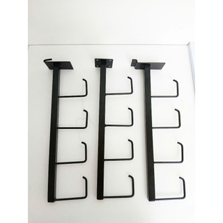 Móc treo vợt tennis gồm 4 móc râu riêng biệt dài 35cm chống gỉ sét, chịu lực tốt