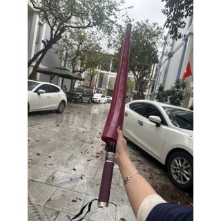 Ô che mưa có vỏ nhựa bọc ngoài chống rơi nước ra sàn, thiết kế 8 nan to chống gỉ ( màu ngẫu nhiên )