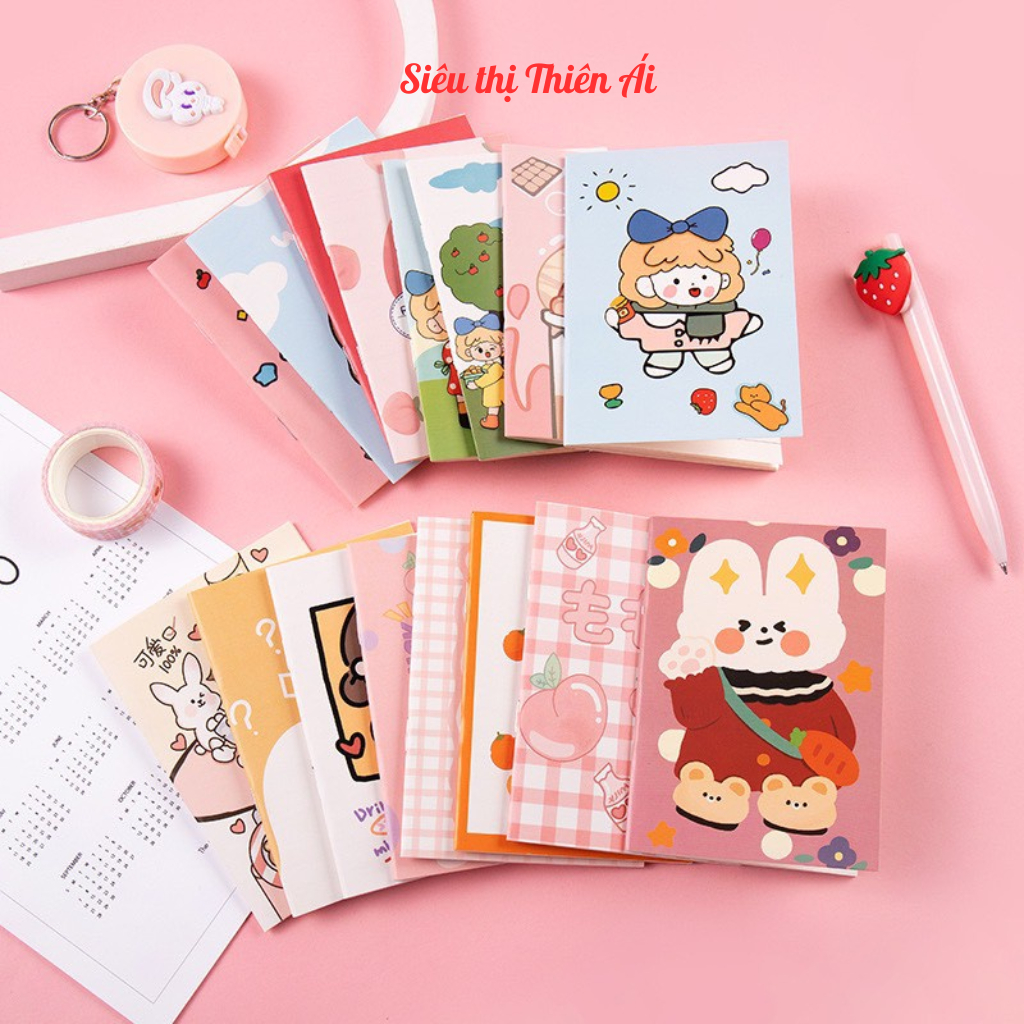 Combo 10 Cuốn Sổ Tay Mini Cute 32 Trang – Dễ Thương, Bỏ Túi Tiện Lợi ...