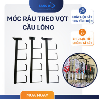 COMBO GIÁ TỐT 10 THANH MÓC RÂU TREO VỢT CẦU LÔNG CHO CỬA HÀNG THỂ THAO
