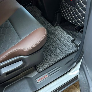 Thảm lót sàn ô tô TOYOTA FORTUNER TOPCAR chất liệu nhựa TPE nguyên sinh cao cấp không chứa chất độc hại