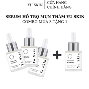 Serum giảm mụn mờ thâm - YU SKIN - Công dụng 3 trong 1 hiệu quả sau 7 ngày