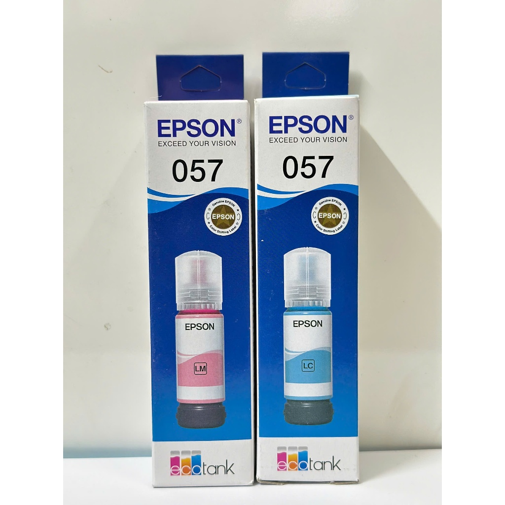 Bộ mực Epson 057 Đen, Xanh, Đỏ, Vàng – Cho máy L8050/ L18050 (chính hãng)
