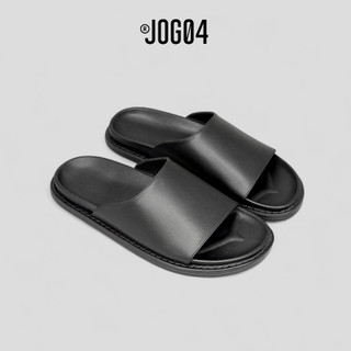 Dép da K2 - JOG04 , thiết kế basic , đế PU mềm , quai da Microfiber 3 lớp chắc chắn ( K2 )