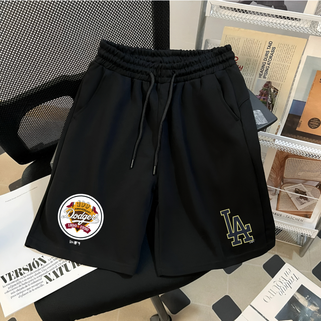 [Nỉ Cao Cấp] Quần Short NYC New York LA Boston Dáng Ngắn Nam Nữ Nỉ Cao Cấp Đứng Form Không Xù Bai Nhão QS009