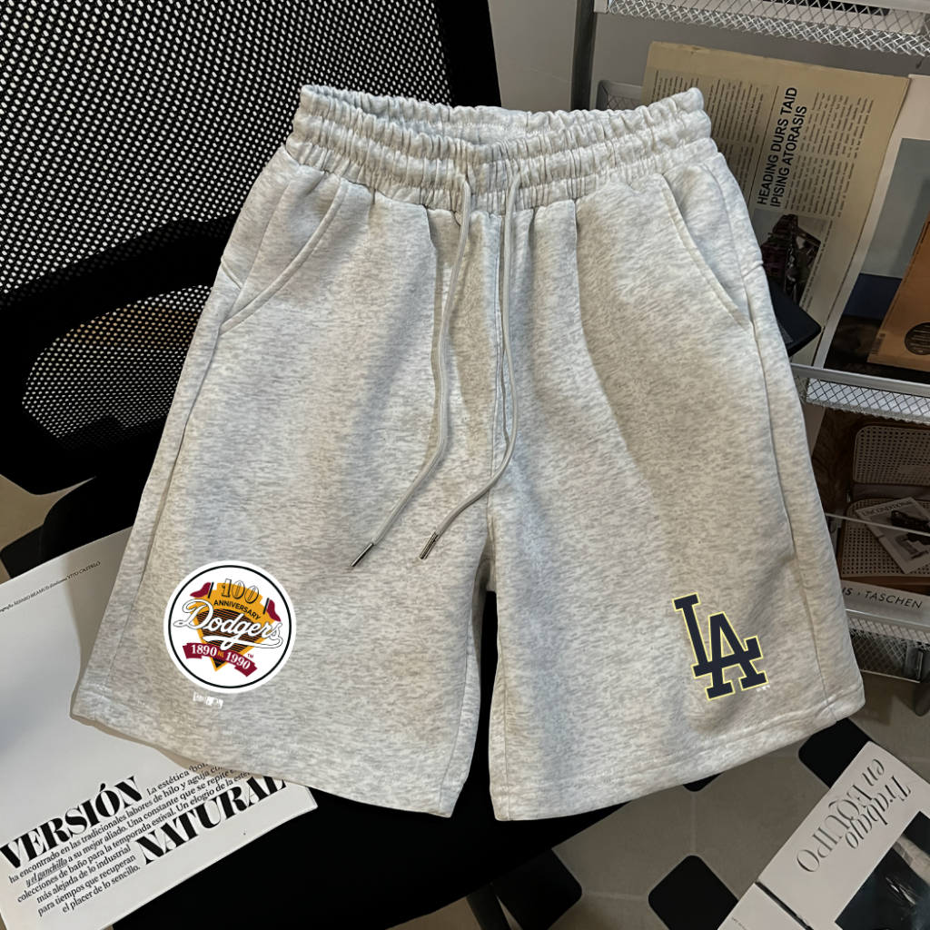 [Nỉ Cao Cấp] Quần Short NYC New York LA Boston Dáng Ngắn Nam Nữ Nỉ Cao Cấp Đứng Form Không Xù Bai Nhão QS009