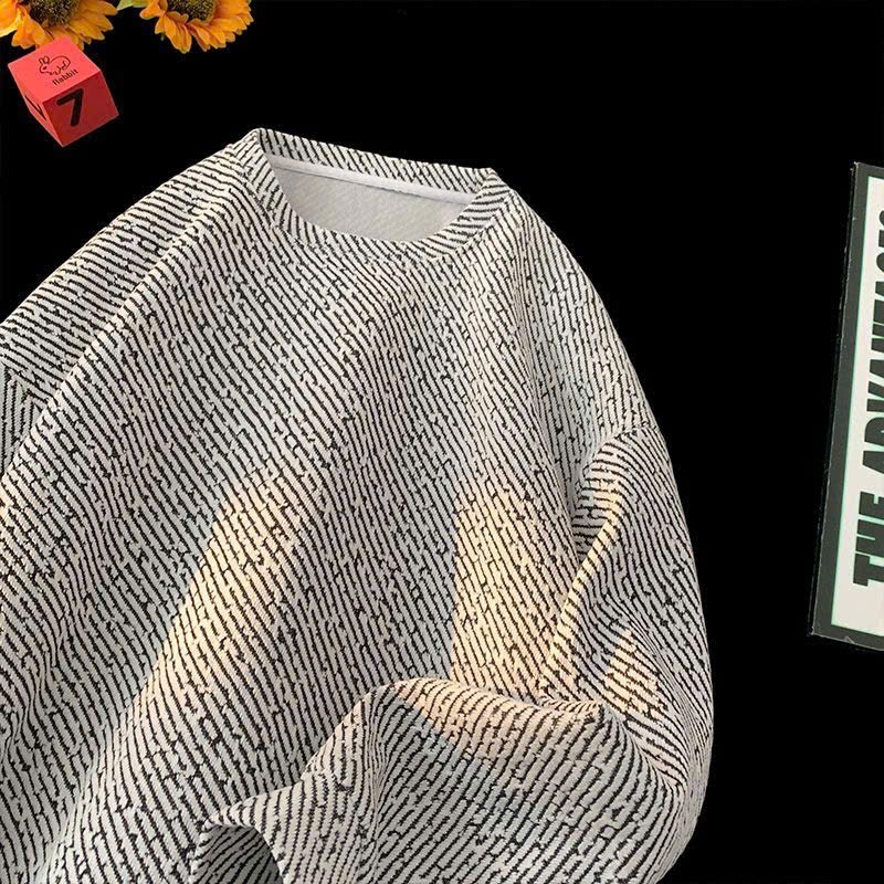 Áo Sweater Nam Dạ Kim Tuyến Áo Len Dài Tay Nam Thu Đông Phong Cách Hàn Quốc Halley M12