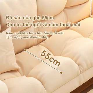 XUXU ghế sofa giường 2 in1 thiết kế gập gọn cho phòng ngủ phòng khách căn hộ nhỏ & nhà cho thuê