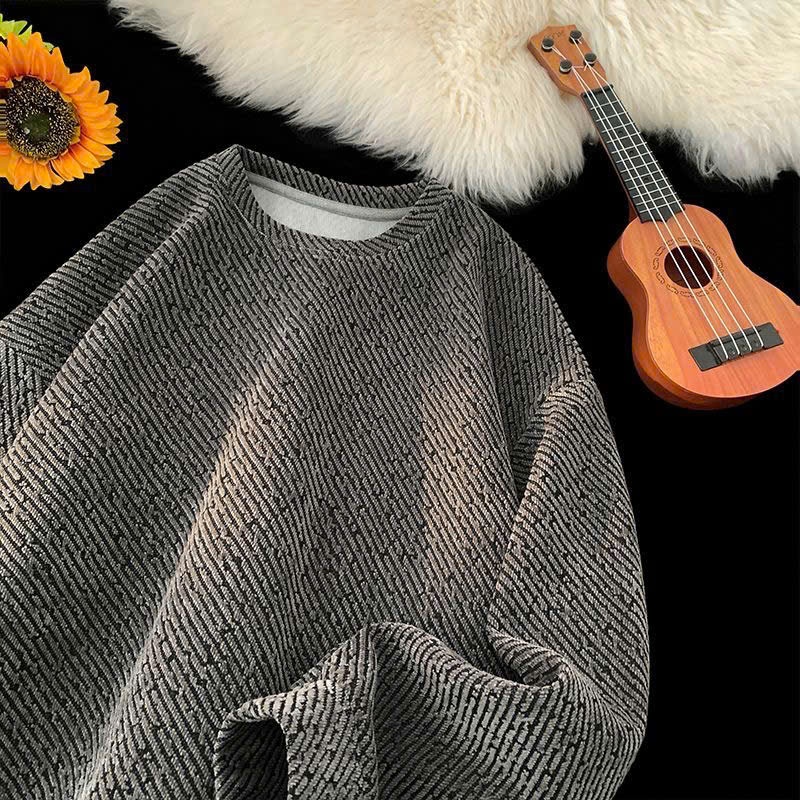 Áo Sweater Nam Dạ Kim Tuyến Áo Len Dài Tay Nam Thu Đông Phong Cách Hàn Quốc Halley M12