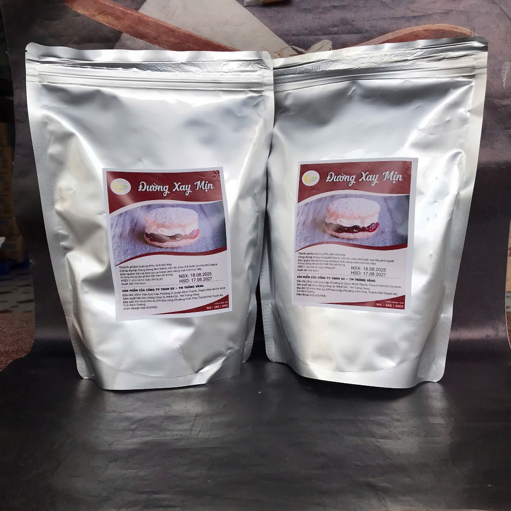 Đường xay/ Đường bột làm bánh 200g/ 500g/ 1kg