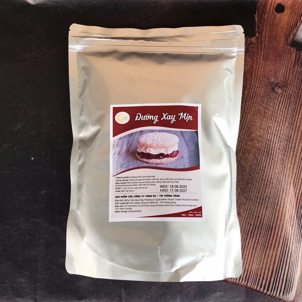 Đường xay/ Đường bột làm bánh 200g/ 500g/ 1kg