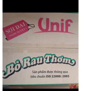 Combo 3 thùng mì Bò rau thơm Unif 72gr x 30 gói