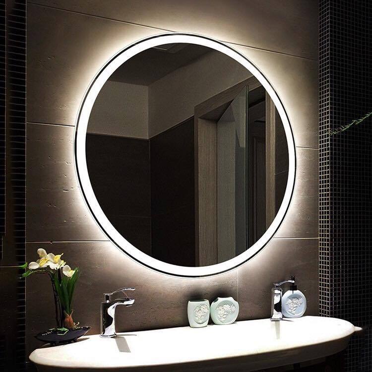 Gương Tròn LED Cảm Ứng