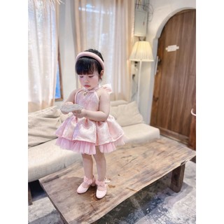 Bờm trơn màu hồng ChoiChuu cho bé gái