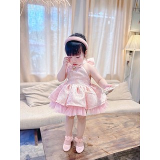 Bờm trơn màu hồng ChoiChuu cho bé gái