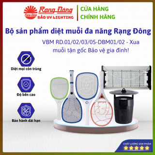 Đèn & Vợt Bắt Muỗi Rạng Đông – Hiệu Quả Cao, An Toàn, Bảo Vệ Gia Đình