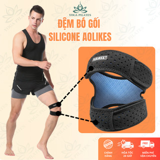 Băng bảo vệ đầu gối AOLIKES -7929 - Đai bảo vệ khớp gối chuyên chạy bộ, đá bóng,đạp xe, leo núi