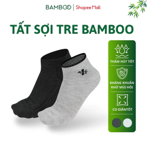 Tất nam cao cấp sợi tre BAMBOO mềm mại, kháng khuẩn, chất liệu co giãn 4 chiều